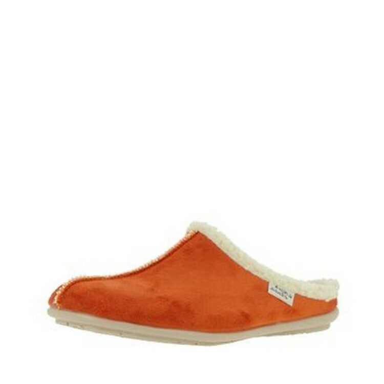 Mules orange pour femme de la marque La maison de l'espadrille référence 9009-7 orange. Disponible chez Chauss'Family magasin de chaussures à Issoire.