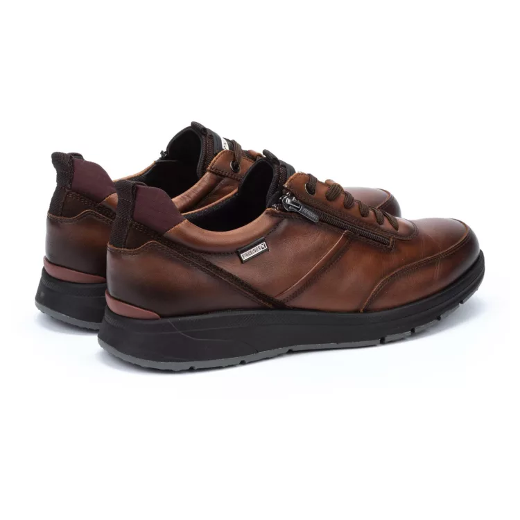 Baskets marron pour homme de la marque Pikolinos. Référence : Cordoba M1W-6262C2 Cuero. Disponible chez Chauss'Family magasin chaussures Issoire.